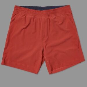 Rhone 7" Mako Short - Unlined XXL in Red and new with tags